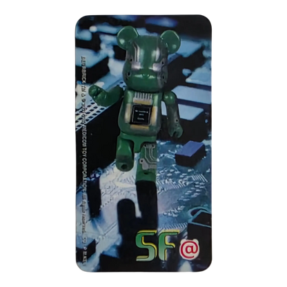Bearbrick Series 5 SF "Motherboard" 100% Begleitkarte