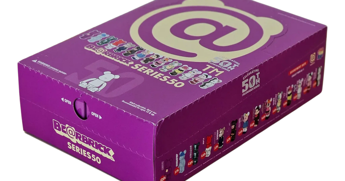 BE@RBRICK Series 50 Box of 24 100% | MyBearBrick.de
