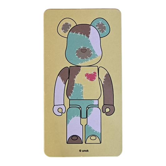 Bearbrick Series 50 Artist "amok" 100% Begleitkarte