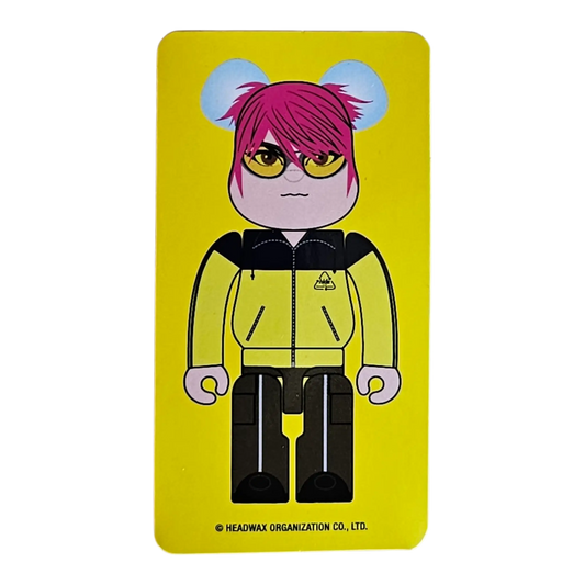 Bearbrick Series 50 Artist "HIDE" [X JAPAN] 100% Begleitkarte
