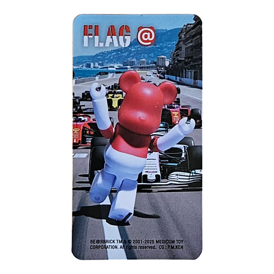 Bearbrick Series 50 Flag "Monaco" 100% Begleitkarte