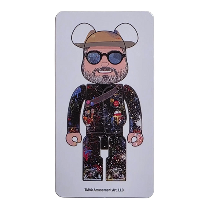 Bearbrick Series 51 Artist "Mr. Brainwash" 100% SECRET Begleitkarte