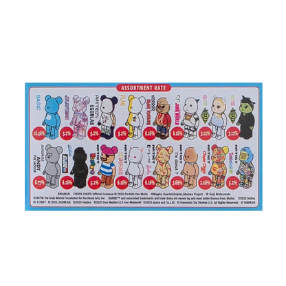 Bearbrick Series 51 Blindbox (100%) Verteilungsübersicht