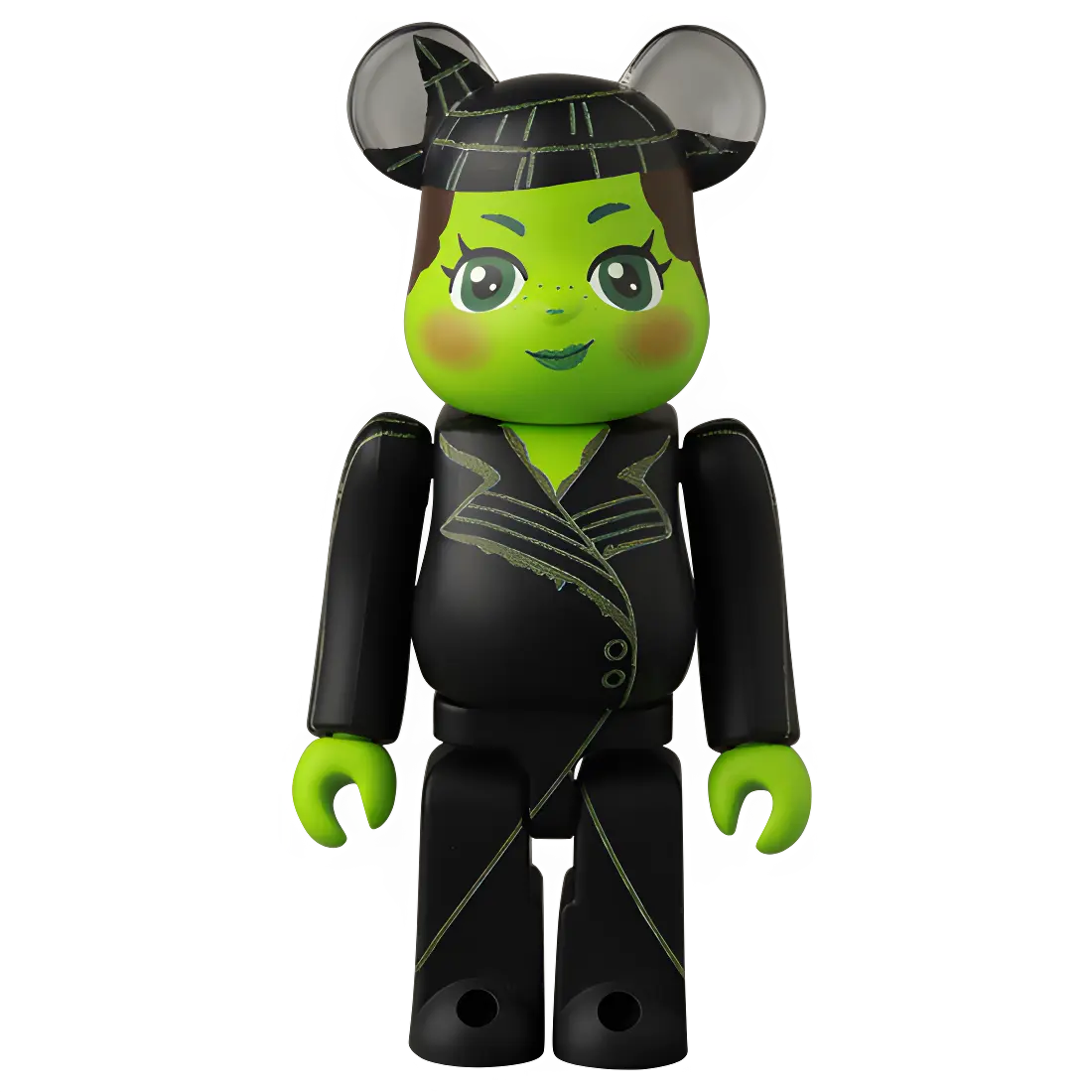 Bearbrick Series 51 Cute "Elphaba" [Wicked: For Good] 100% Herstellerbild