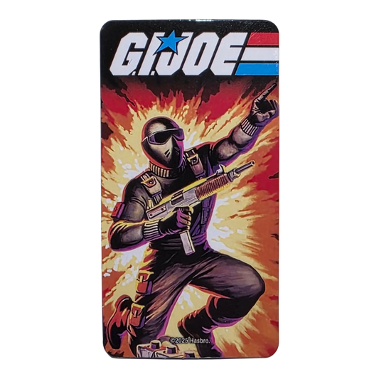 Bearbrick Series 51 Hero "Snake Eyes" [G.I. Joe] 100% Begleitkarte