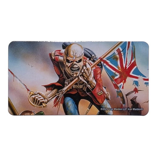 Bearbrick Series 51 Horror "Eddie (The Trooper)" [Iron Maiden] 100% Begleitkarte