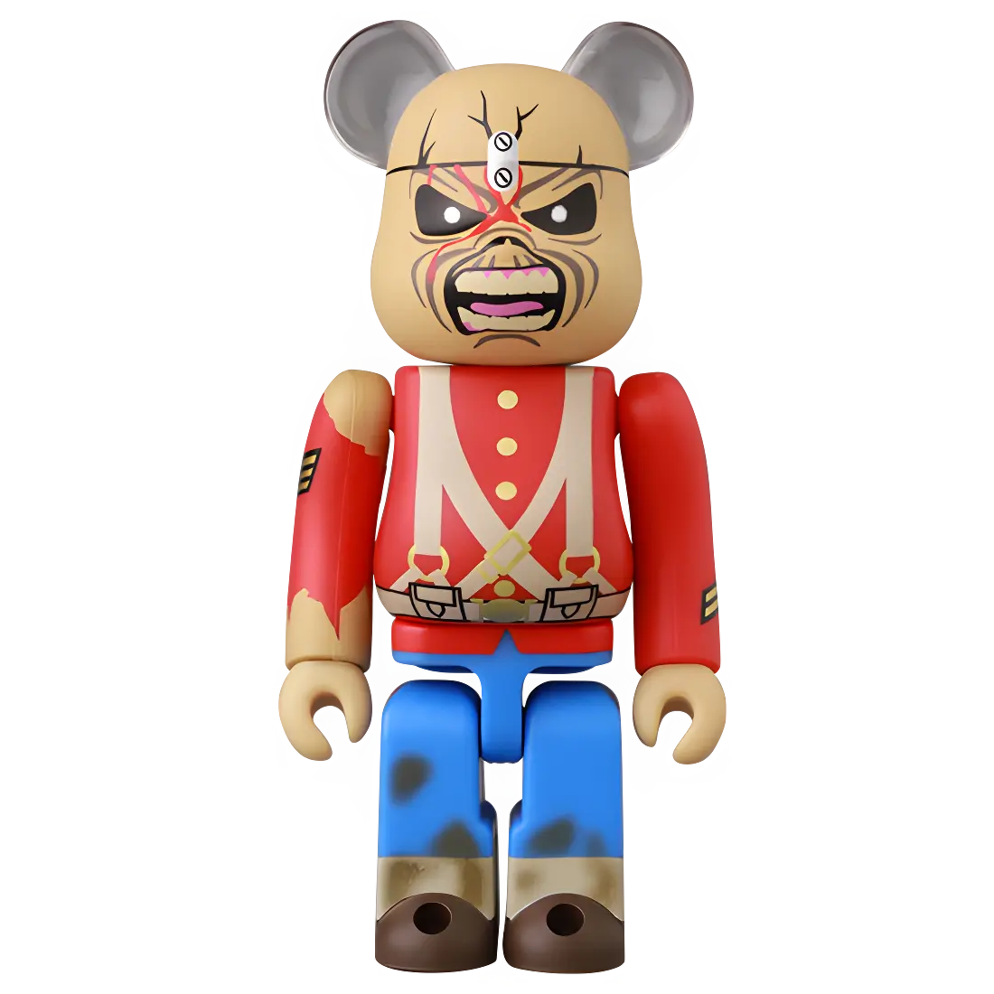 Bearbrick Series 51 Horror "Eddie (The Trooper)" [Iron Maiden] 100% Herstellerbild