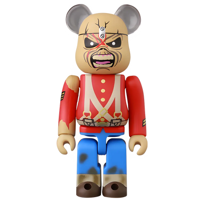 Bearbrick Series 51 Horror "Eddie (The Trooper)" [Iron Maiden] 100% Herstellerbild