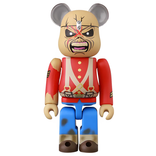 Bearbrick Series 51 Horror "Eddie (The Trooper)" [Iron Maiden] 100% Herstellerbild