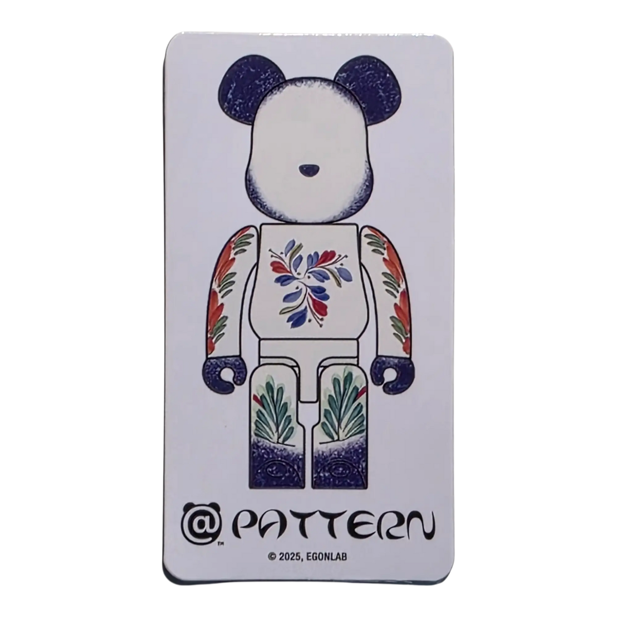 Bearbrick Series 51 Pattern "EgonLab" 100% Begleitkarte