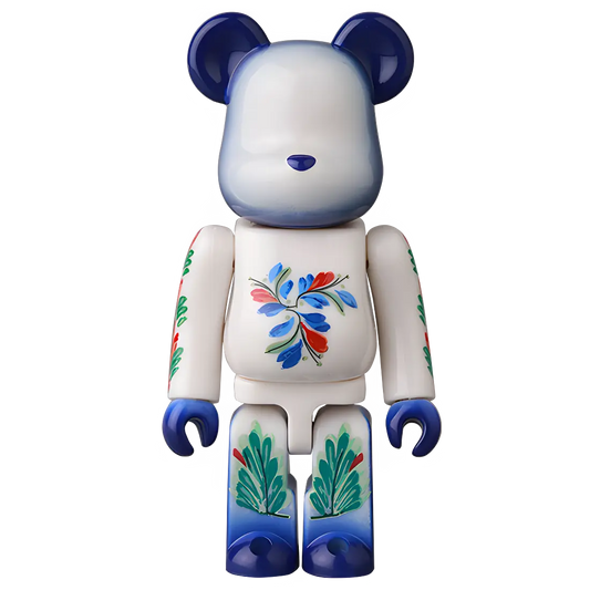 Bearbrick Series 51 Pattern "Petrykivka" 100% Herstellerbild