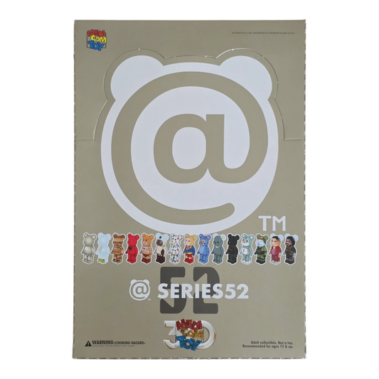 Bearbrick Series 52 24er-Karton 100% Deckel