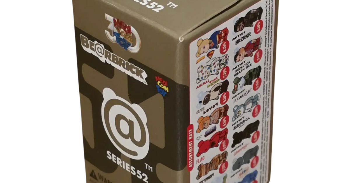 BE@RBRICK Series 52 Blindbox 100% | MyBearBrick