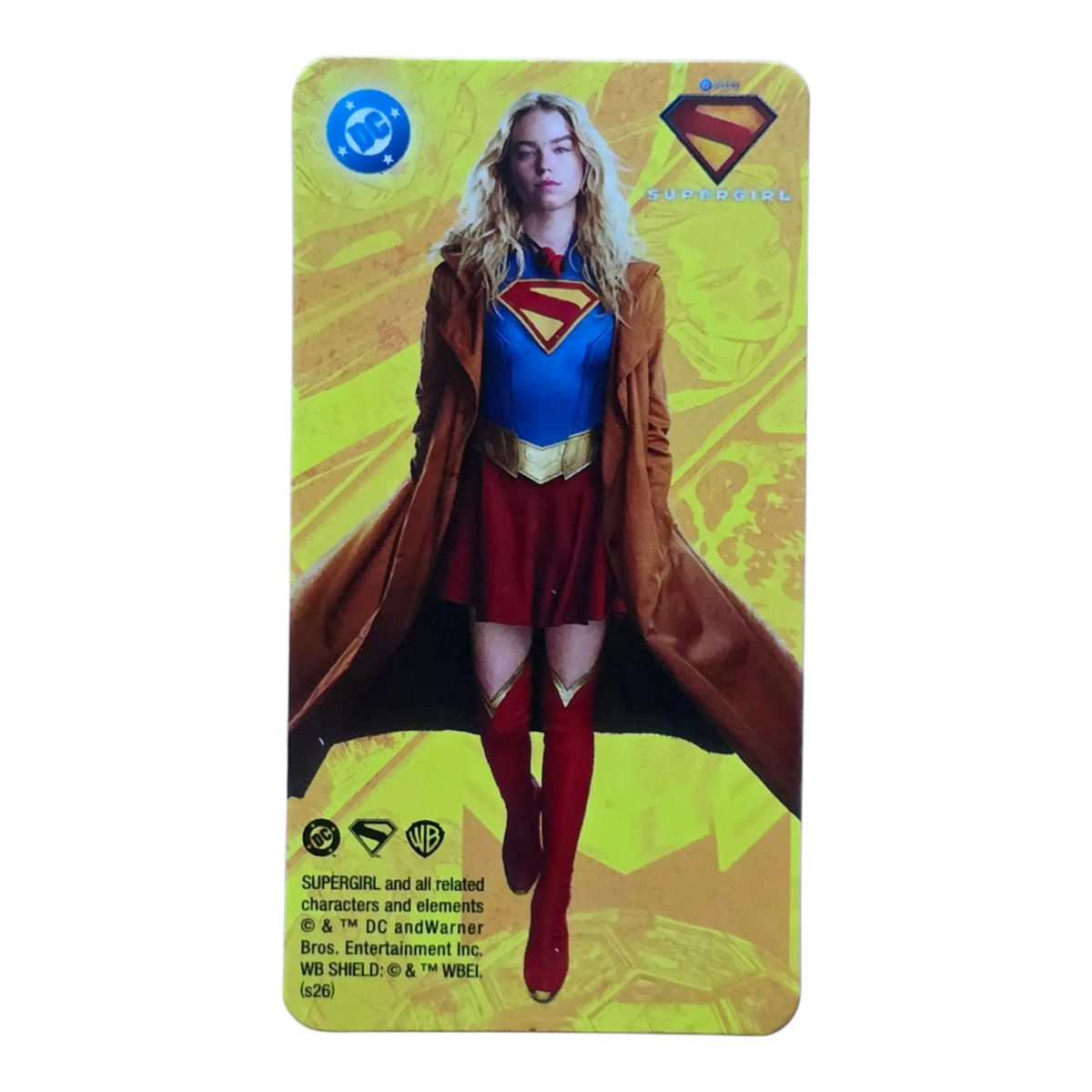 Bearbrick Series 52 Hero "Supergirl" [DC] 100% Begleitkarte