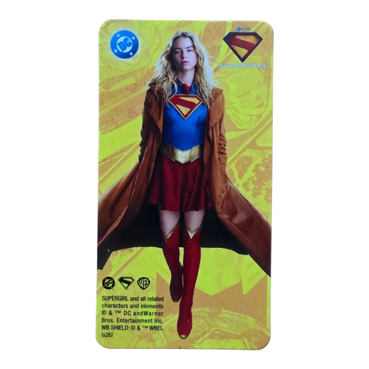 Bearbrick Series 52 Hero "Supergirl" [DC] 100% Begleitkarte