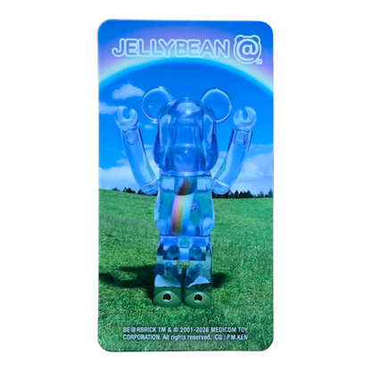Bearbrick Series 52 Jellybean "Rainbow" 100% Begleitkarte