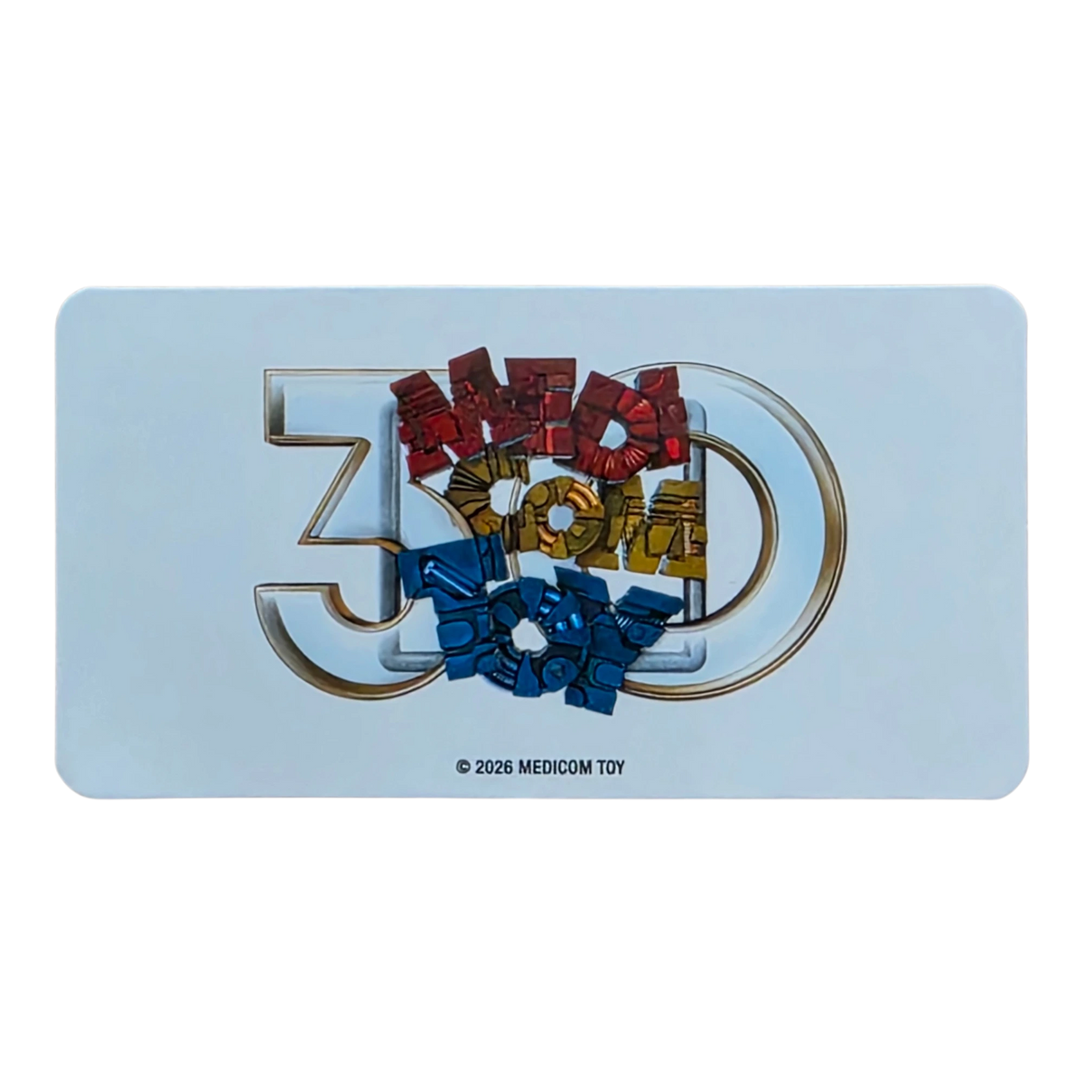 Bearbrick Series 52 Medicom Toy 30th Anniversary 100% SECRET Begleitkarte