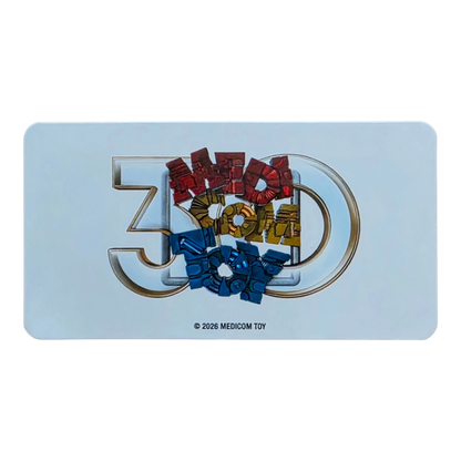 Bearbrick Series 52 Medicom Toy 30th Anniversary 100% SECRET Begleitkarte