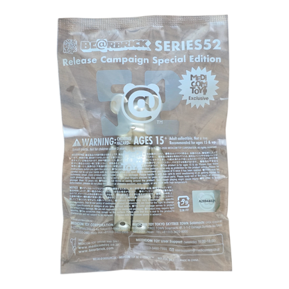 Bearbrick Series 52 Release Campaign Special Edition "Medicom Toy" 100% mit Verpackung