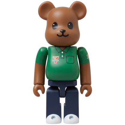 Bearbrick Series 52 "Seven-Eleven Uniform" [7-Eleven Japan Version] 100% SECRET Herstellerbild