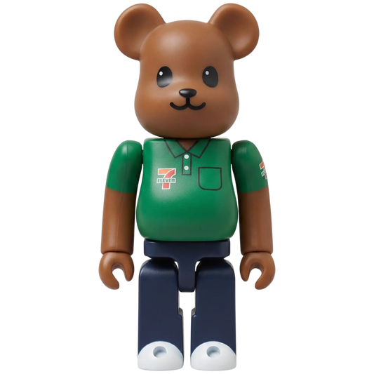 Bearbrick Series 52 "Seven-Eleven Uniform" [7-Eleven Japan Version] 100% SECRET Herstellerbild
