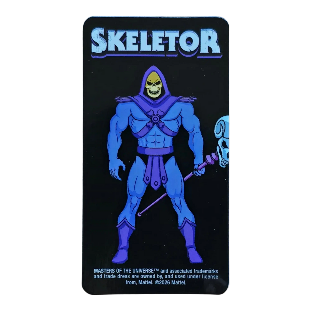 Bearbrick Series 52 SF "Skeletor" [Masters of the Universe] 100% SECRET Begleitkarte