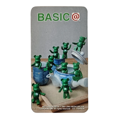 Bearbrick Series 6 Basic Letter 100% Begleitkarte