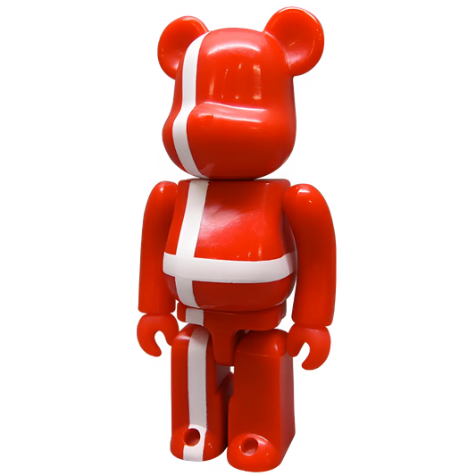 Bearbrick Series 6 Flag "Denmark" 100% Herstellerbild