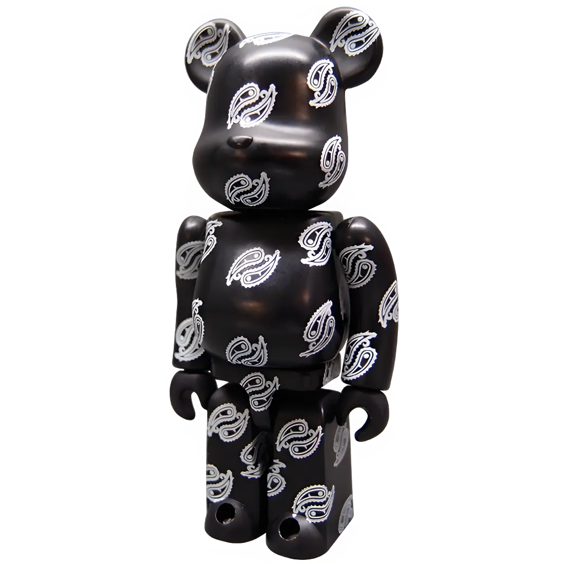 Bearbrick Series 6 Pattern "Paisley Black" 100% Herstellerbild
