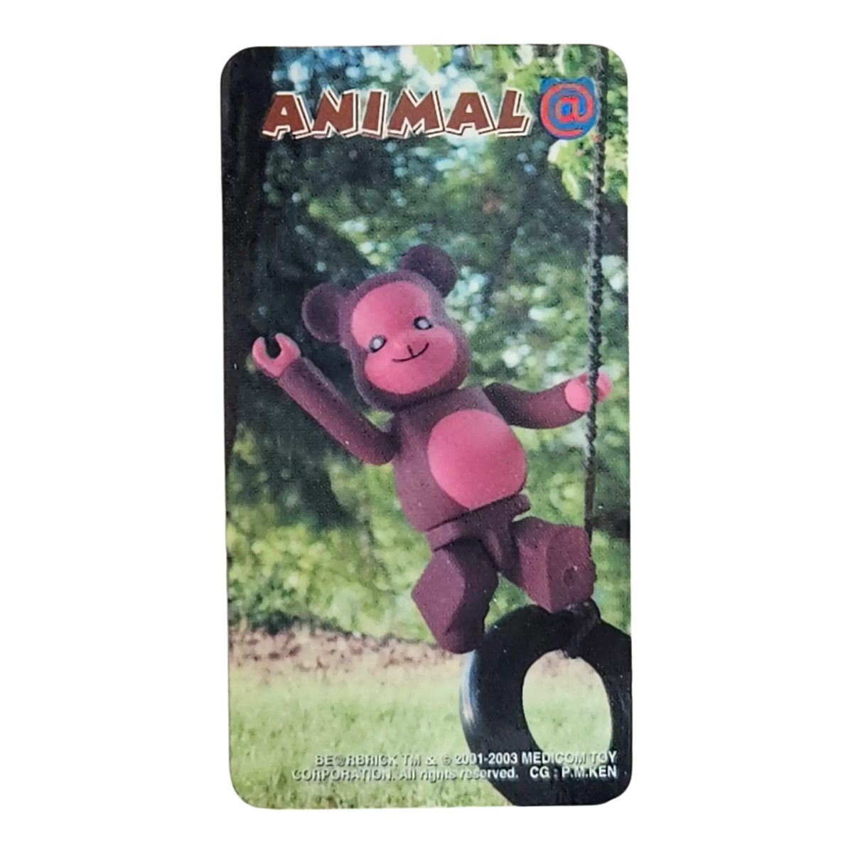 Bearbrick Series 7 Animal "Monkey" 100% Begleitkarte