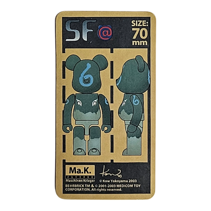 Bearbrick Series 7 SF "Ma.K." 100% Begleitkarte