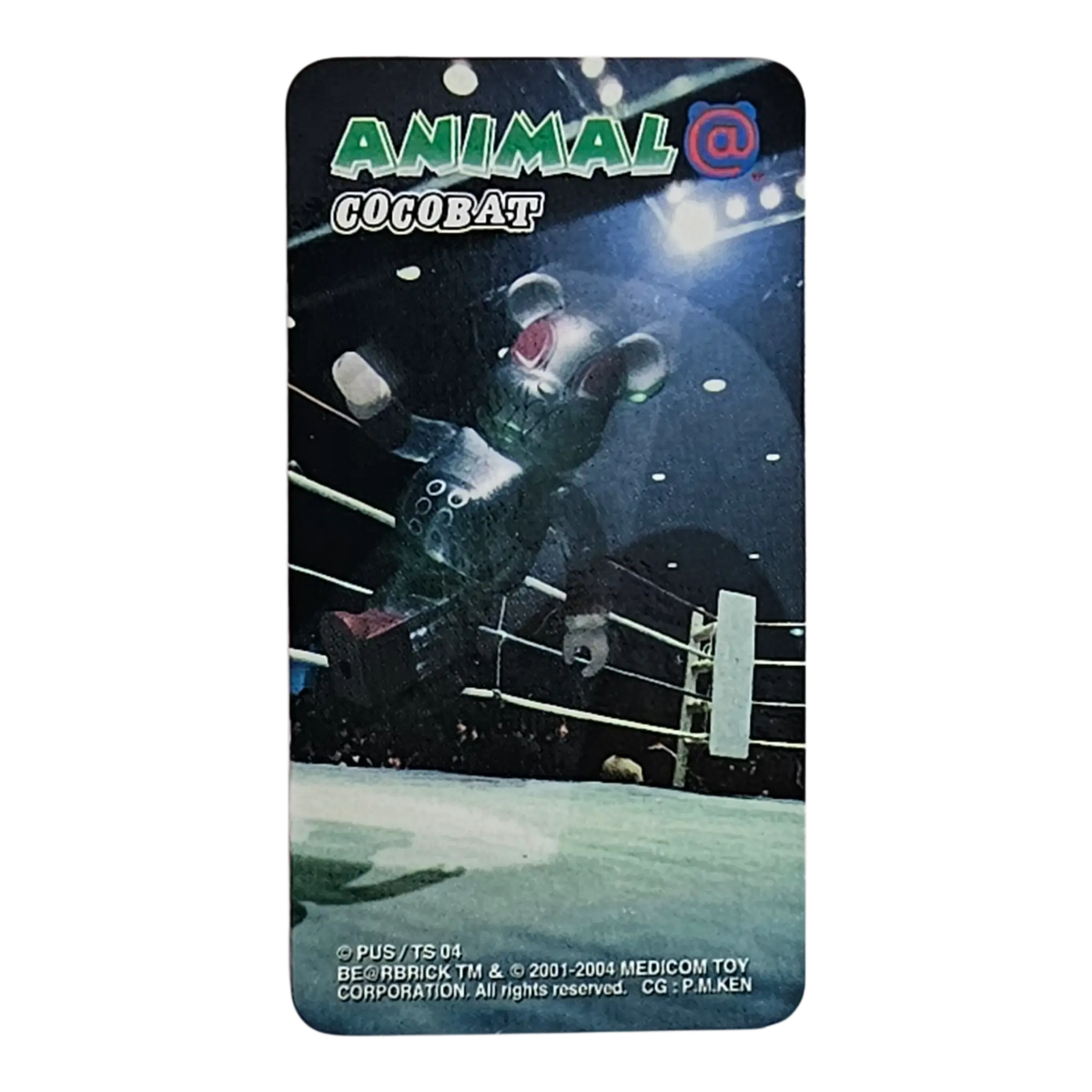 Bearbrick Series 8 Animal "Cocobat Joe" 100% Begleitkarte