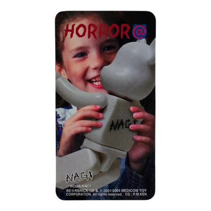 Bearbrick Series 8 Horror "Noda Nagi" 100% Begleitkarte