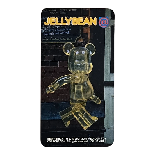 Bearbrick Series 8 Jellybean "Lemon Liqueur" 100% Begleitkarte