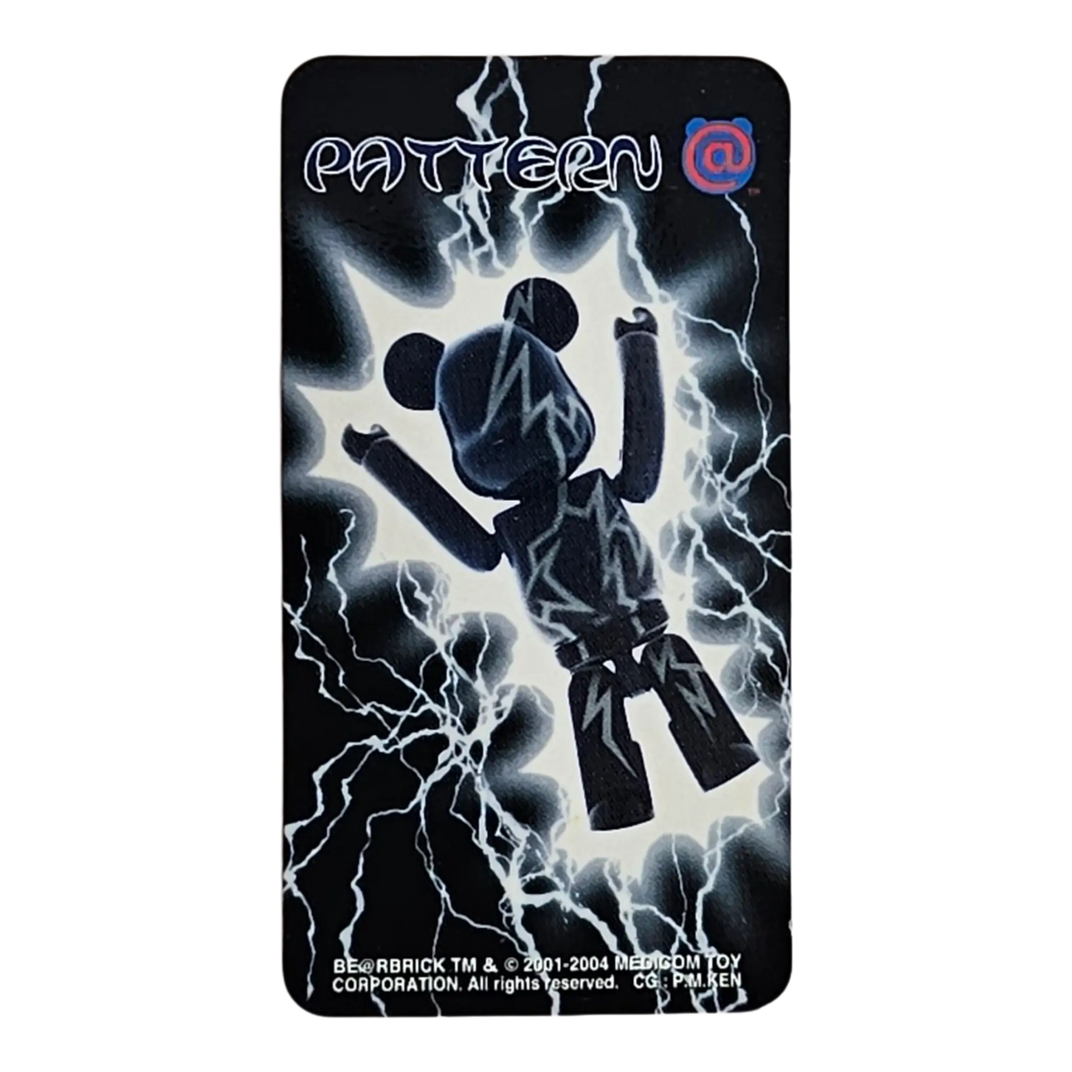 Bearbrick Series 8 Pattern "Lightning" 100% Begleitkarte