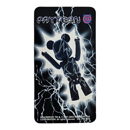 Bearbrick Series 8 Pattern "Lightning" 100% Begleitkarte