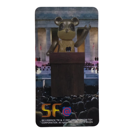 Bearbrick Series 8 SF "Owl" 100% Begleitkarte