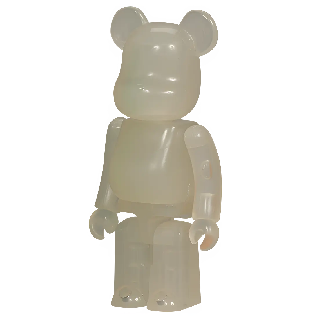Bearbrick Series 9 Jellybean „Soy Milk" 100 % Bild