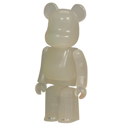 Bearbrick Series 9 Jellybean „Soy Milk" 100 % Bild