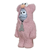 Bearbrick Sesame Street × Gelato Pique Cookie Monster in Elmo Costume 400% schräg