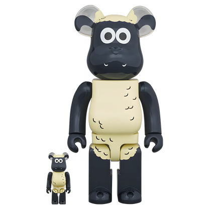 Bearbrick Shaun [Shaun the Sheep] 100%+400% Herstellerbild 1