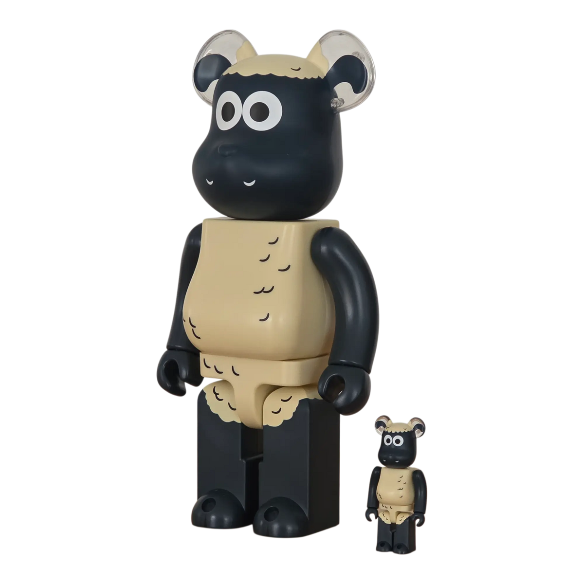 Bearbrick Shaun [Shaun the Sheep] 100%+400% schräg