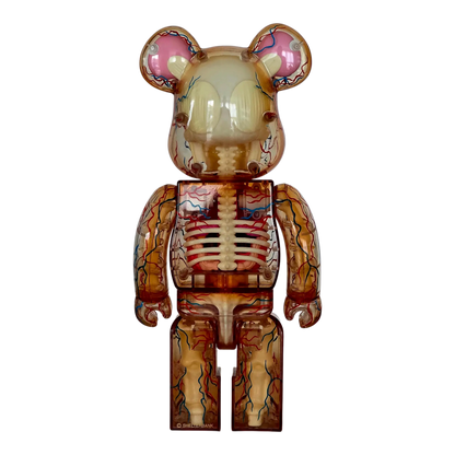 Bearbrick Shelterbank "The Human Bear" 400% Rückseite