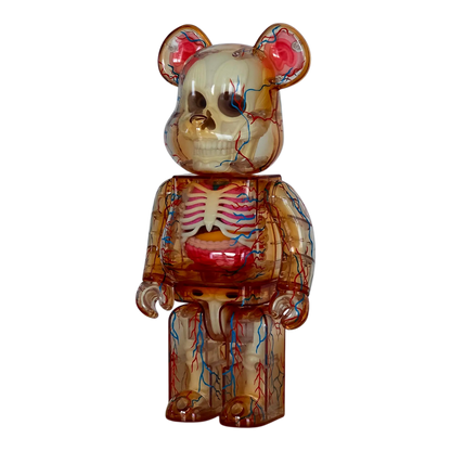 Bearbrick Shelterbank "The Human Bear" 400% schräg