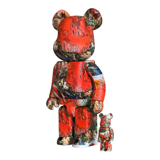 Bearbrick Shun Sudo "Garden" 100%+400% schräg