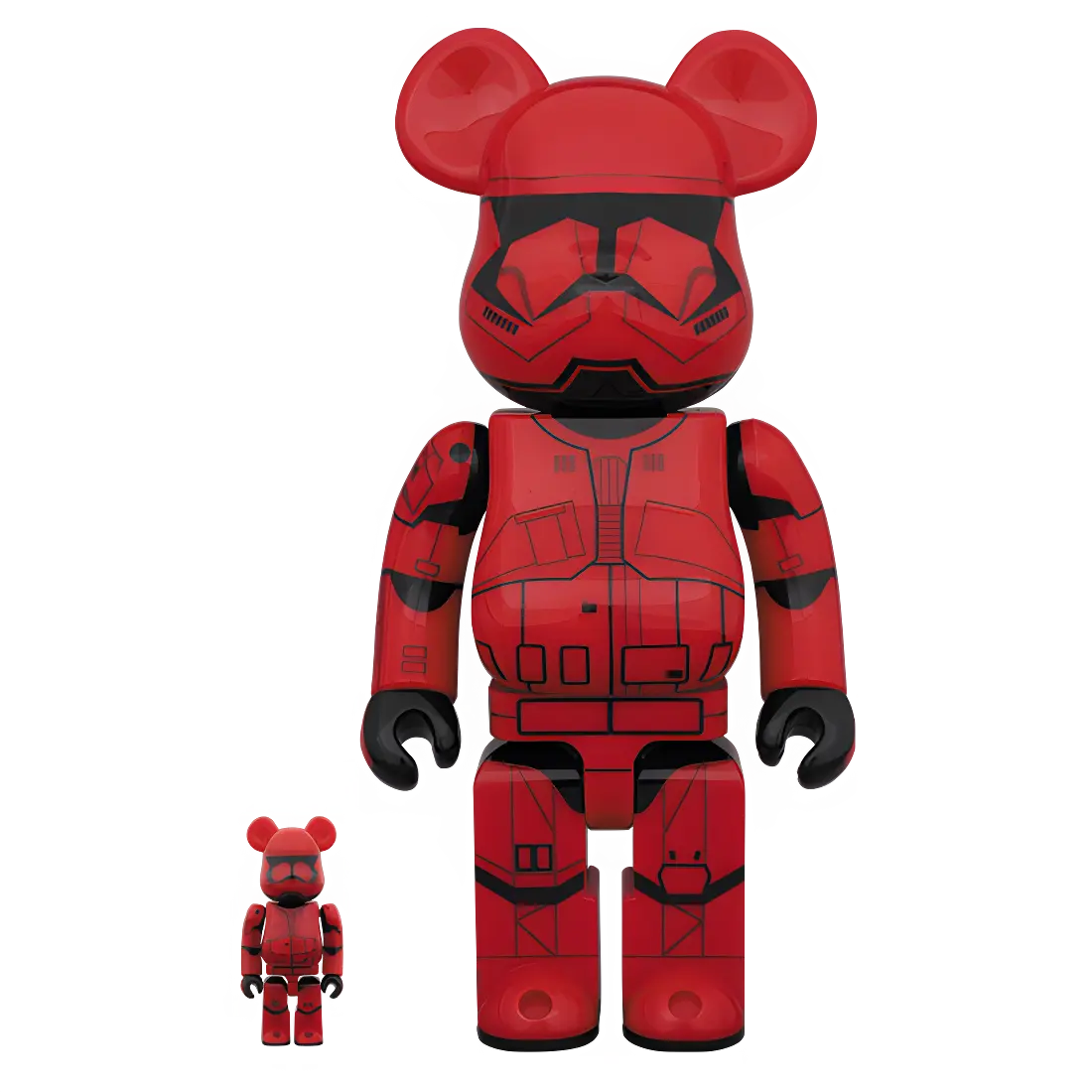 Bearbrick Sith Trooper [Star Wars: The Rise of Skywalker] 400% Herstellerbild 1