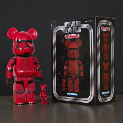 Bearbrick Sith Trooper [Star Wars: The Rise of Skywalker] 400% mit Verpackung