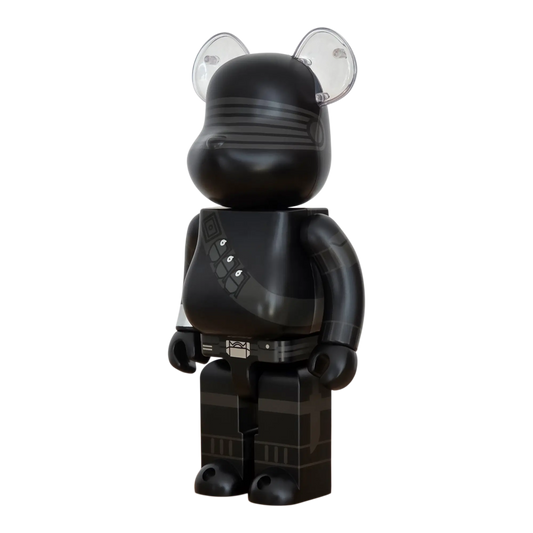 Bearbrick Snake Eyes [G.I. Joe] 400% schräg