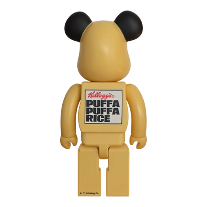 Bearbrick Sooty the Bear [Kellogg's Puffa Puffa Rice] 400% Rückseite