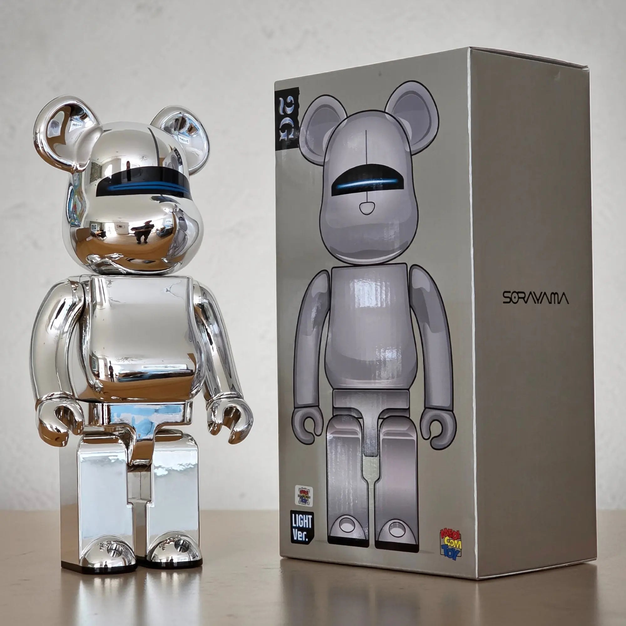 BE@RBRICK SORAYAMA 2G PINK GOLD 100%400％ BE@RBRICK Sorayama Light 